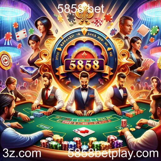 Descubra as Mesas de Jogo na 5858 Bet